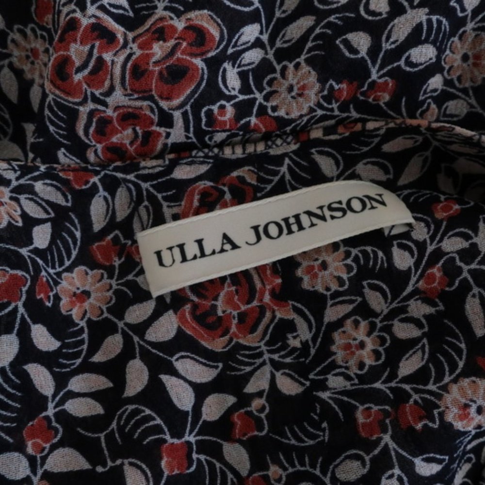 Ulla Johnson Dress Simone Floral Print Silk Size 0 - Picture 6 of 7